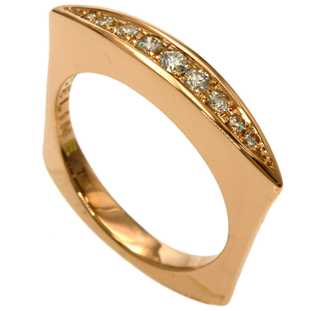 Celine Diamond Ring, 18K Pink Gold, Women's